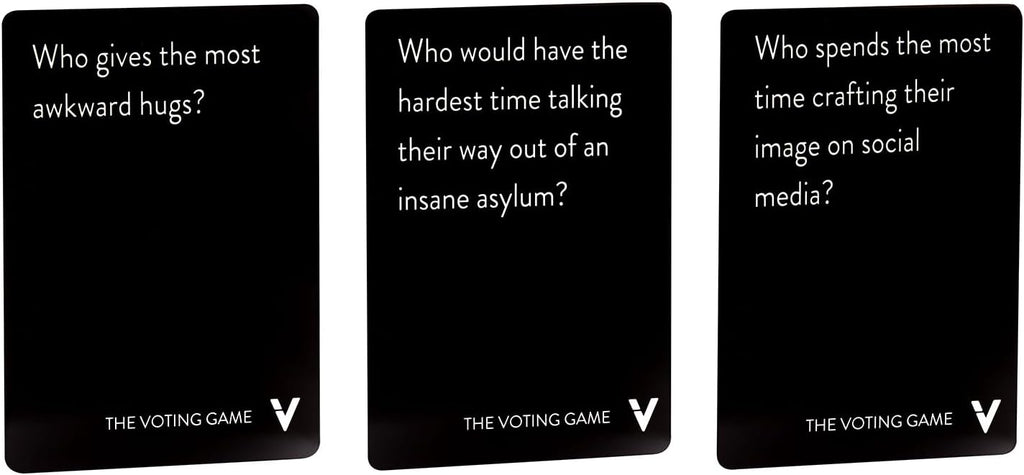 Th Votin Gam Th Hilariou Adul Part Car Gam Abou Findin Ou Wh You Friend ar Perfec fo Colleg Students Fu Partie an Boar Game Nigh wit You Friends