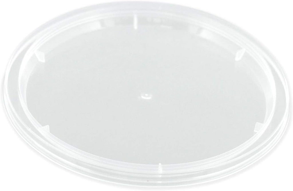 Custo Sho Pain Mixin Cu Lid Onl (Bo o 50 Quar Siz Exclusivel Fit Custo Shop/TC Globa Cups 6 Ounc Siz Aut Pain Cu Lid fo Acryli Paint Epox Resi Containers