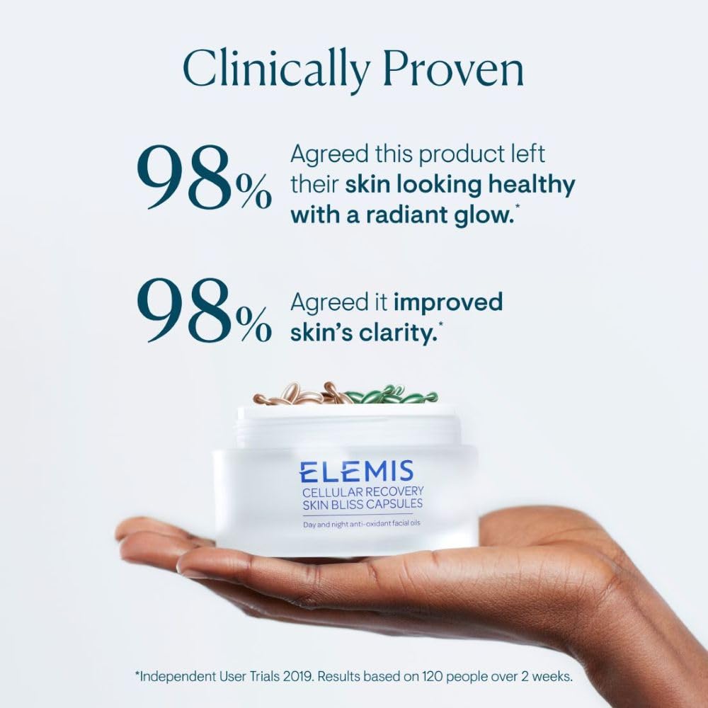 ELEMI Ski Blis Capsules 6 Coun Antioxidant-Ric Anti-Agin Da Nigh Fac Oils Purify Replenis Nouris th Skin Skincar Seru Capsule fo Face