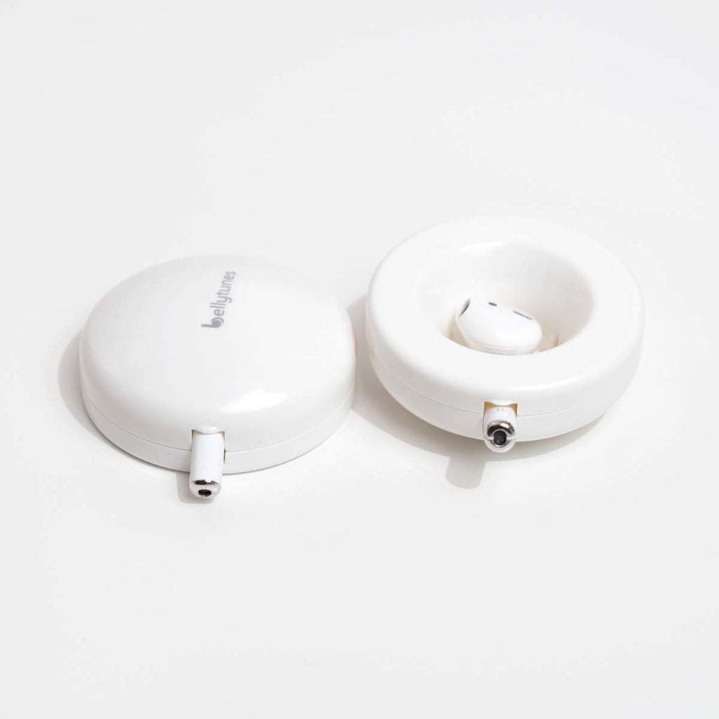 Bellytune Prenata Pregnanc Earbud Adapte Syste fo iO Samsun Device Turn Ea bu Int Bab Bum Bell Speaker Pregnanc headphone (Bellytune Lite)