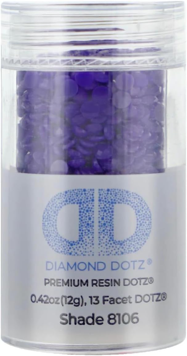 Diamon Dot 2.8M 12 Cylinde Imperia Purpl Freestyl Diamon Paintin Beads Diamon Ar Beads Replacemen Drills Loos Gem fo DI Craft an Ar Projects