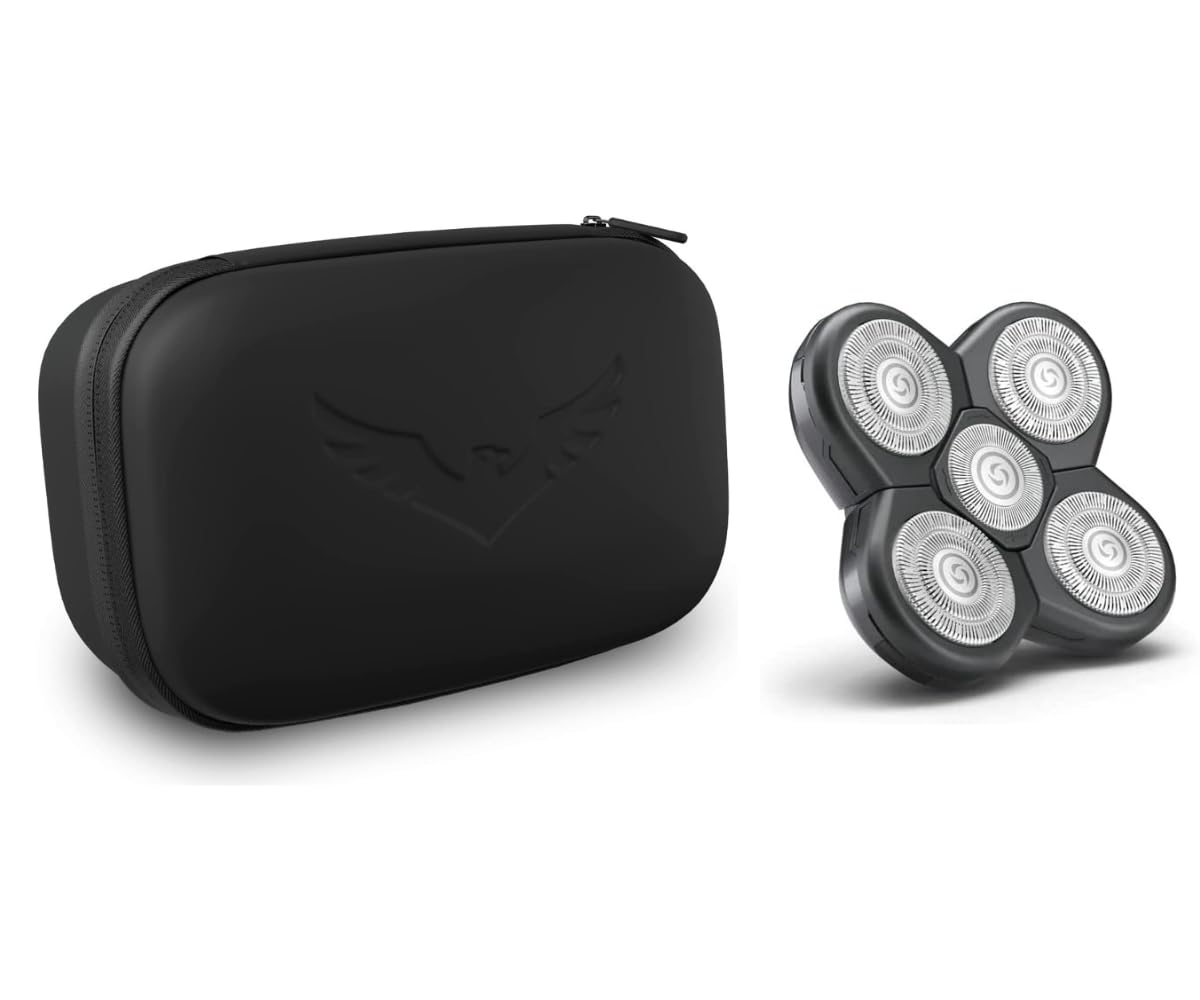 Freebird FlexSeries™ Travel Case and Blade - Premium Protection, Superior Precision Shaving, and Ultimate Convenience for Your FlexSeries Shaver - Ideal for Travel and Home Use