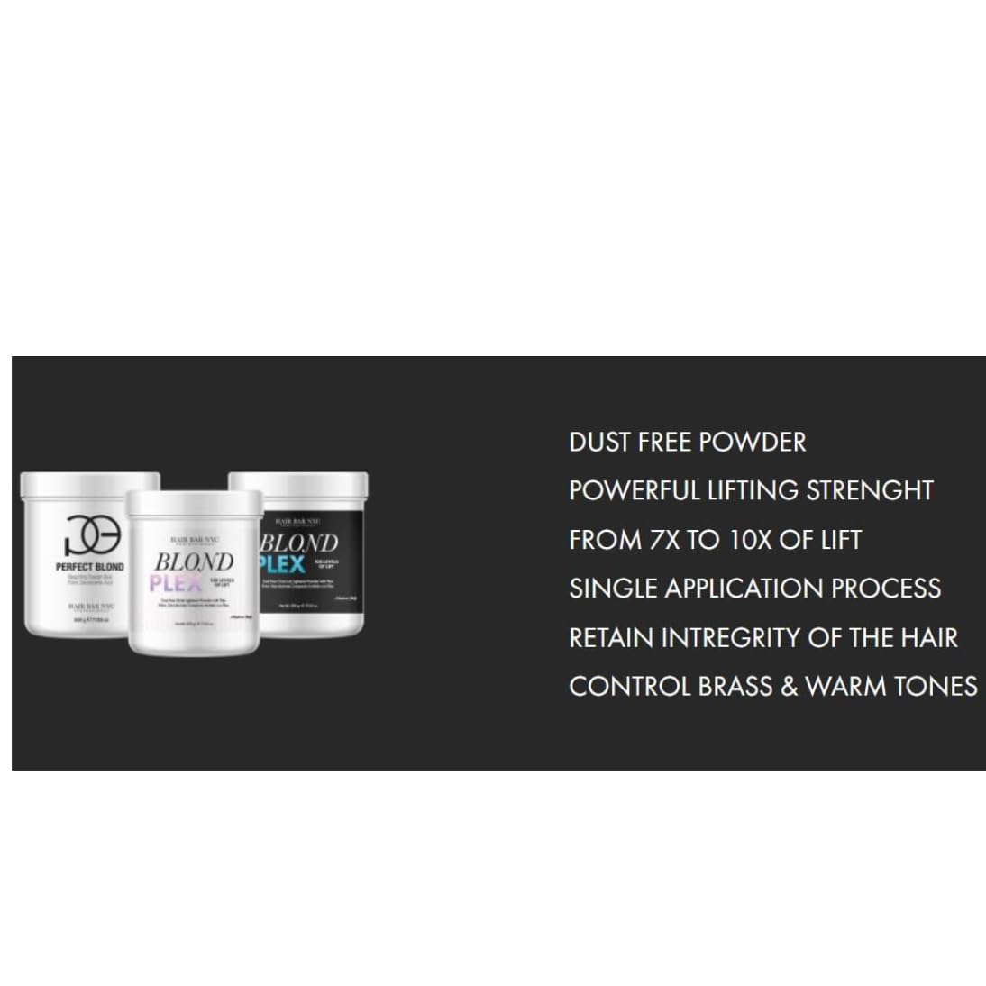 Blon Ple Extrem Liftin 10 Level Viole Dus Fre Lightene Powde Mad i Ital 500 /17.63o Professiona Hai Lightening Maximu Lif Consisten Colo an Gentl Formul fo Al Hai Types