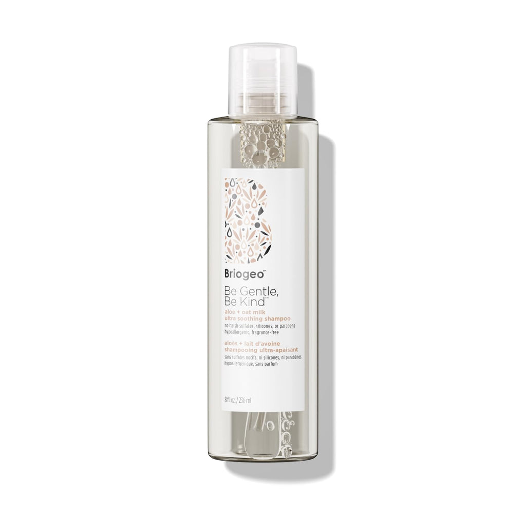 Brioge B Gentle B Kin Alo Oa Mil Ultr Soothin Shampoo Hypoallergeni an Dermatologist-Approve Shampoo Fragranc Free Vegan Cruelty-Free f oz