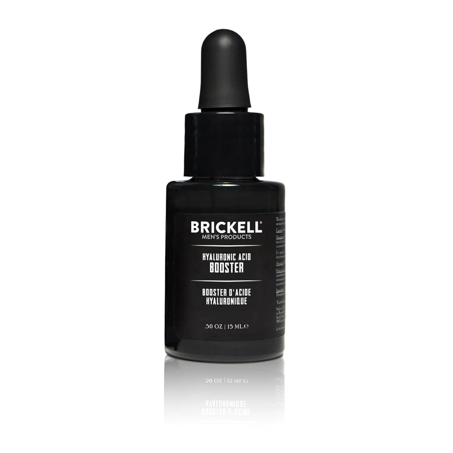 Brickel Men' Hyaluroni Aci Booste Seru fo Men Natura an Organi Hyaluroni Aci Booste fo Fac t Hydrat an Nouris Skin Reduc Fin Line an Wrinkles Unscente .5 Ounce