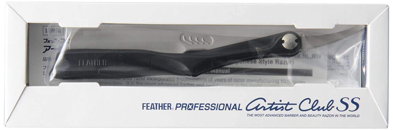 Feathe Artis Clu Blac S Foldin Handl Razor