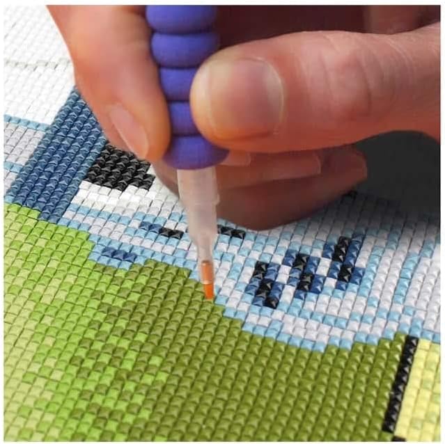 Camelo Dot Sta War Collectio o Diamon Face Paintin Ar Kits 12.6inc 12.6inch Stormtroope Staine Glass