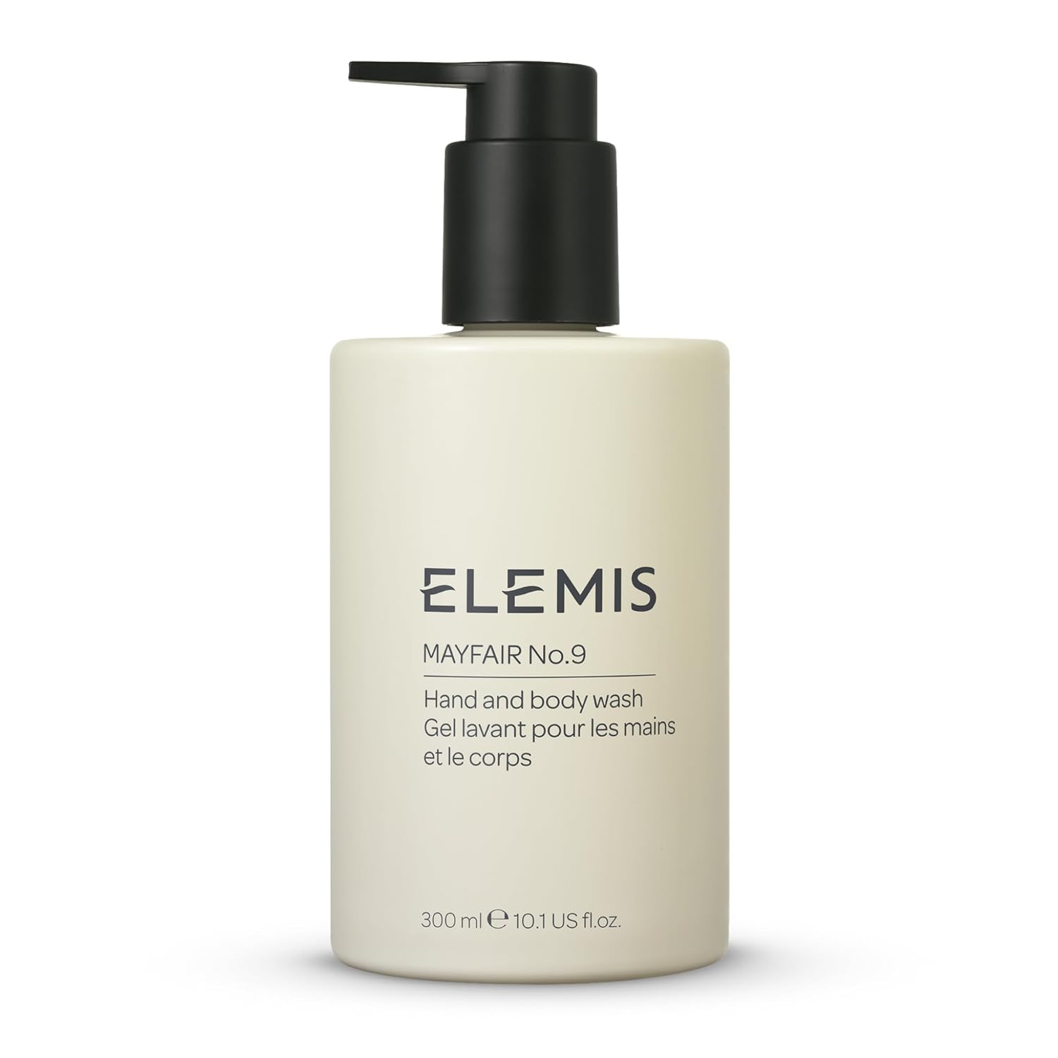 ELEMIS Mayfair No.9 Hand Body Wash, Cleanses, Hydrates, and Refreshes, 95% Biodegradable, PEG- and SLS-Free, Refillable + Recyclable Bottle, 300ml