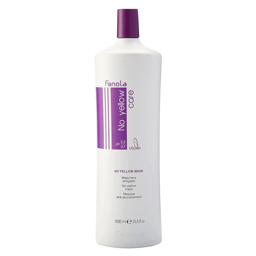Fanol N Yello Purpl Hai Mas Acidi p Dee Conditionin Hai Mas fo Blonde Bleache Gre Shade Intens Viole Pigmen Neutralize Brass Tone (33. F oz)