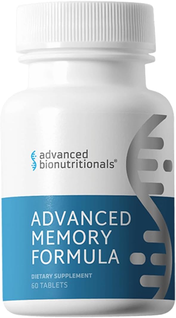 Advanced?Bionutritional Advanced?Memor Formula,?Brai Booste Supplemen fo Memor an Focus,?Acetylcholine,?Alpha-GPC,?NeuroFactor,?Manufacture i Th USA,?60?Tablets