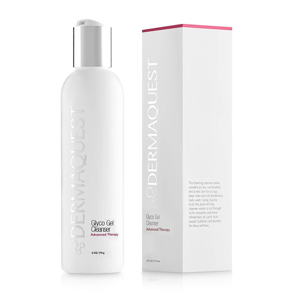 DermaQues Advance Therap Foamin Glyc Ge Base Cleanse wit 15 Glycoli Aci Lacti Aci Dee Cleansin Dail Fac Was fo Oil Ski an Papula Acn ( oz)