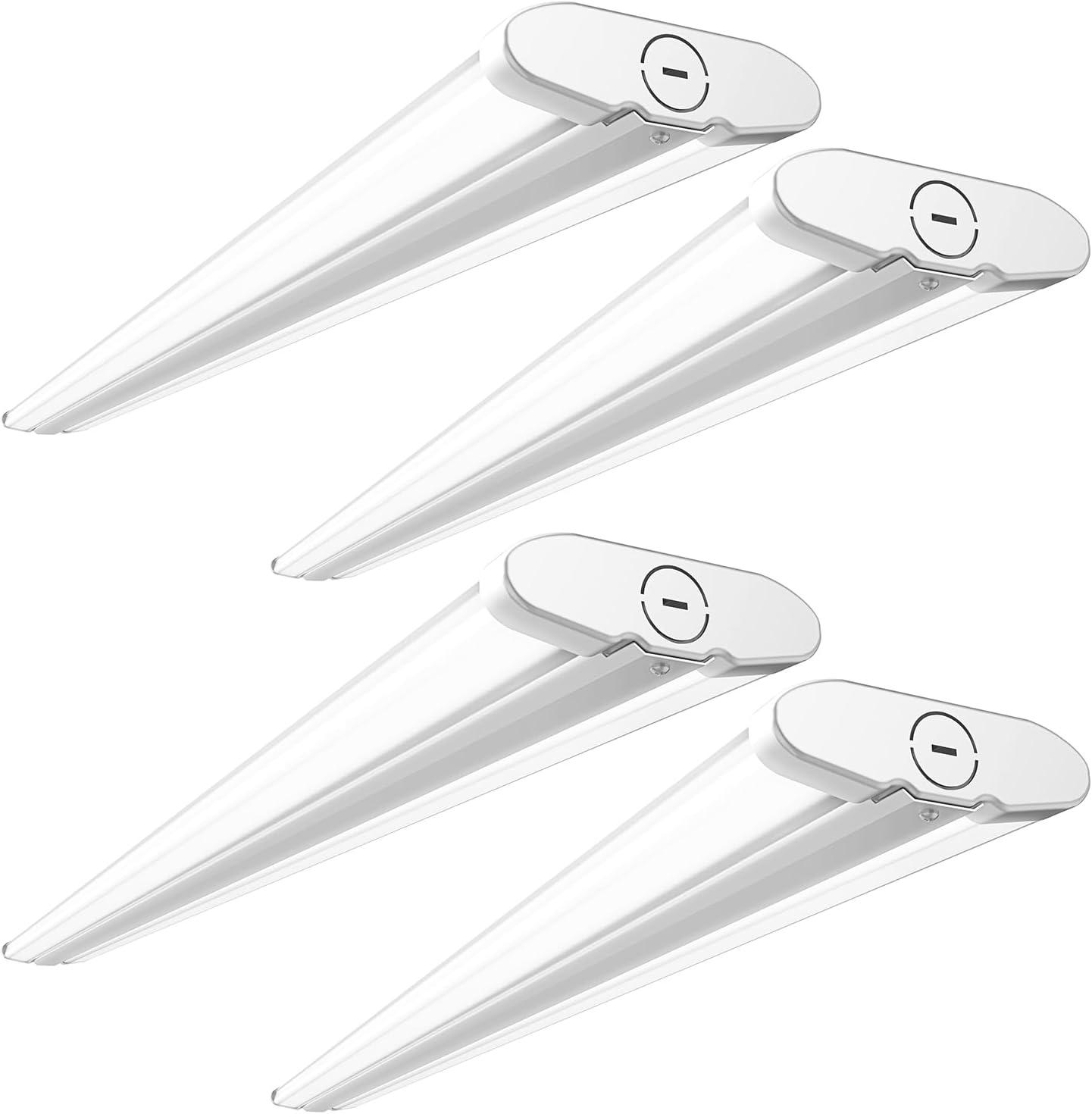 Sunc 4f LE Sho Light Hardwire Garag Light fo Workshop Wraparound 820 Lumens Surfac Mount Selectabl Features 50W/60W/70W 3000K/4000K/5000 ET Pack