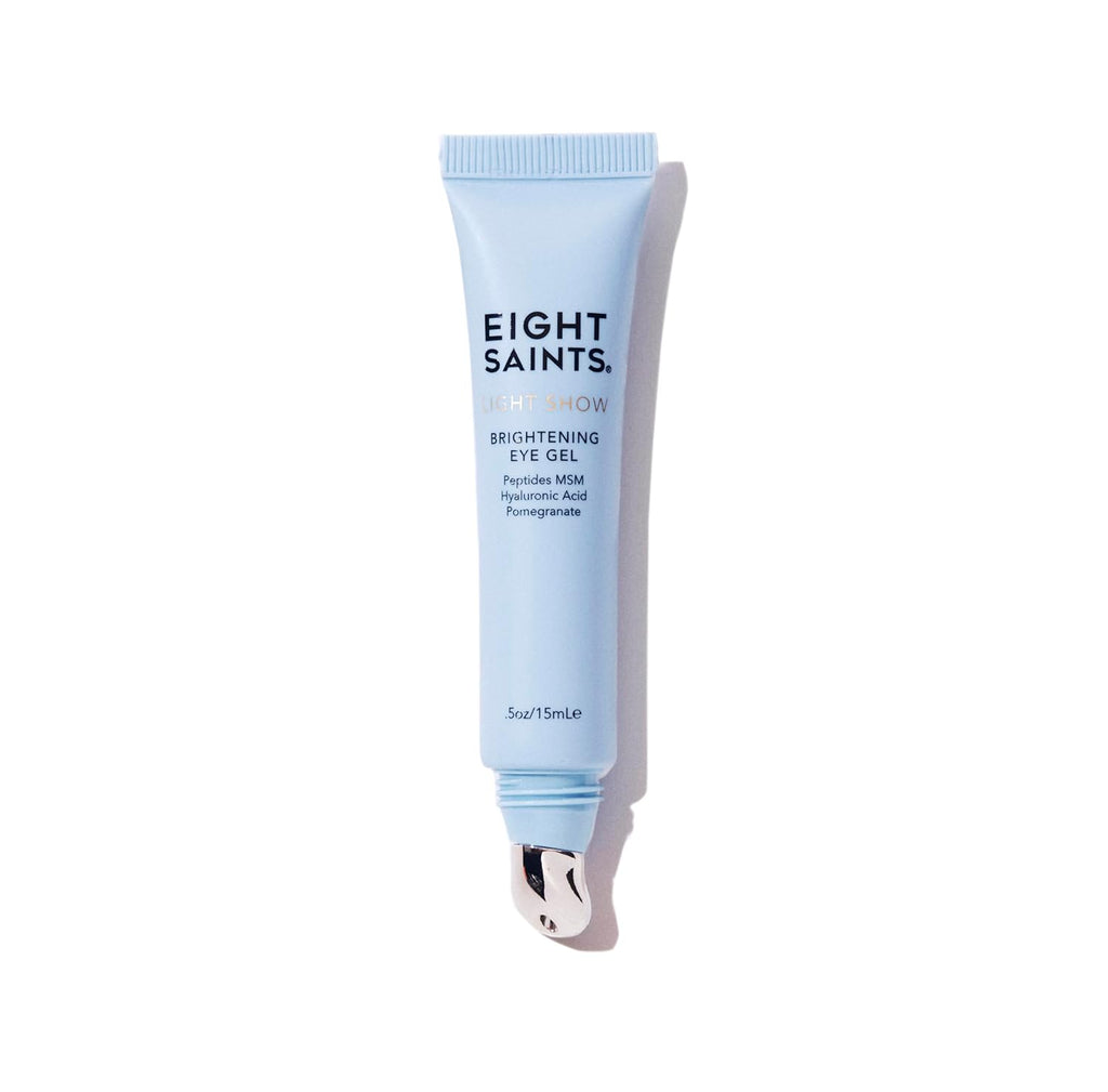 Eigh Saint Ligh Sho Brightenin Ey Gel Natura an Organi Ant Agin Coolin Ey Ge t Reduc Puffiness Wrinkle an Calm Unde Ey Skin 0. Ounces
