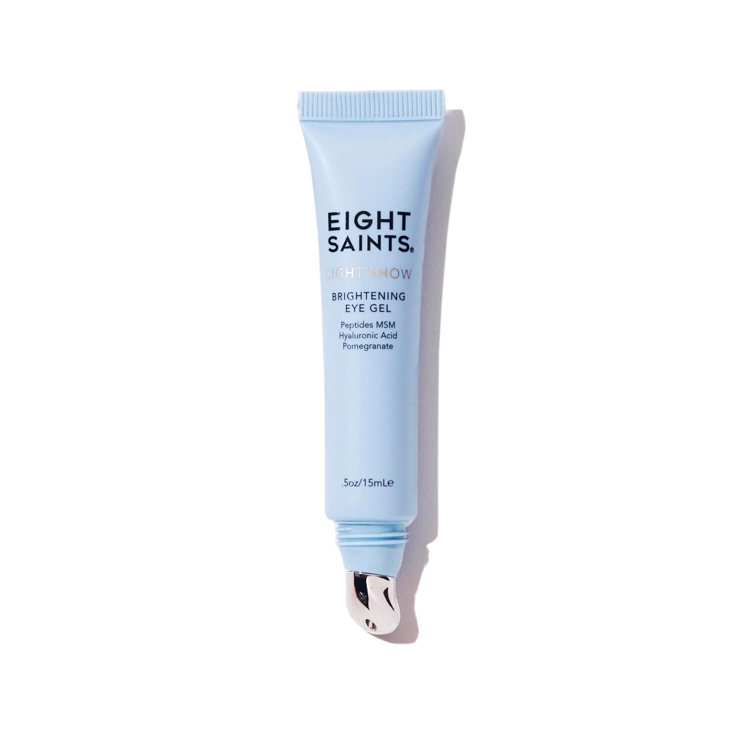 Eigh Saint Ligh Sho Brightenin Ey Gel Natura an Organi Ant Agin Coolin Ey Ge t Reduc Puffiness Wrinkle an Calm Unde Ey Skin 0. Ounces