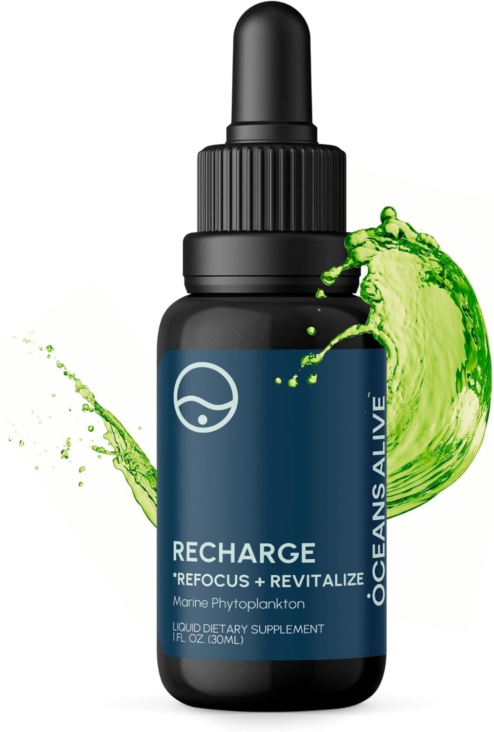 Activatio Ocean Aliv  f o (3 ml Marin Phytoplankto Supplemen Chlorophyl Mineral-Ric Formul fo Energ Focu Natura Antioxidan Drops