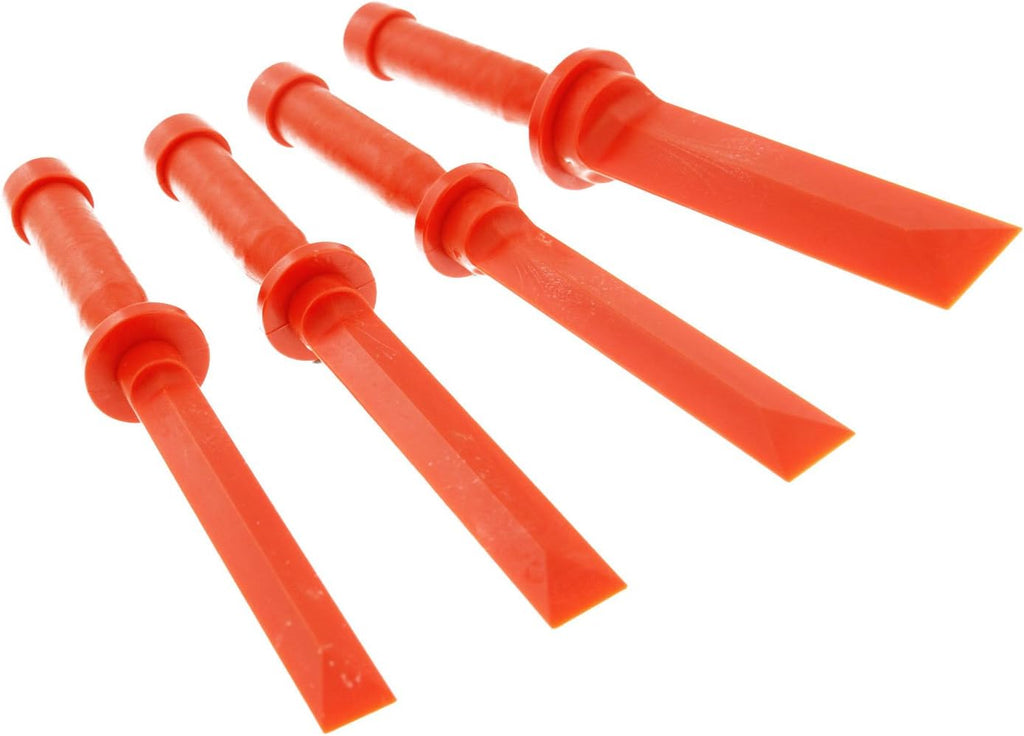 TC Globa Piec Non-Marrin Plasti Chise Scrape Se 3/4inch 7/8inch 1inch 1-1/2inc Wide Lengt 11inch