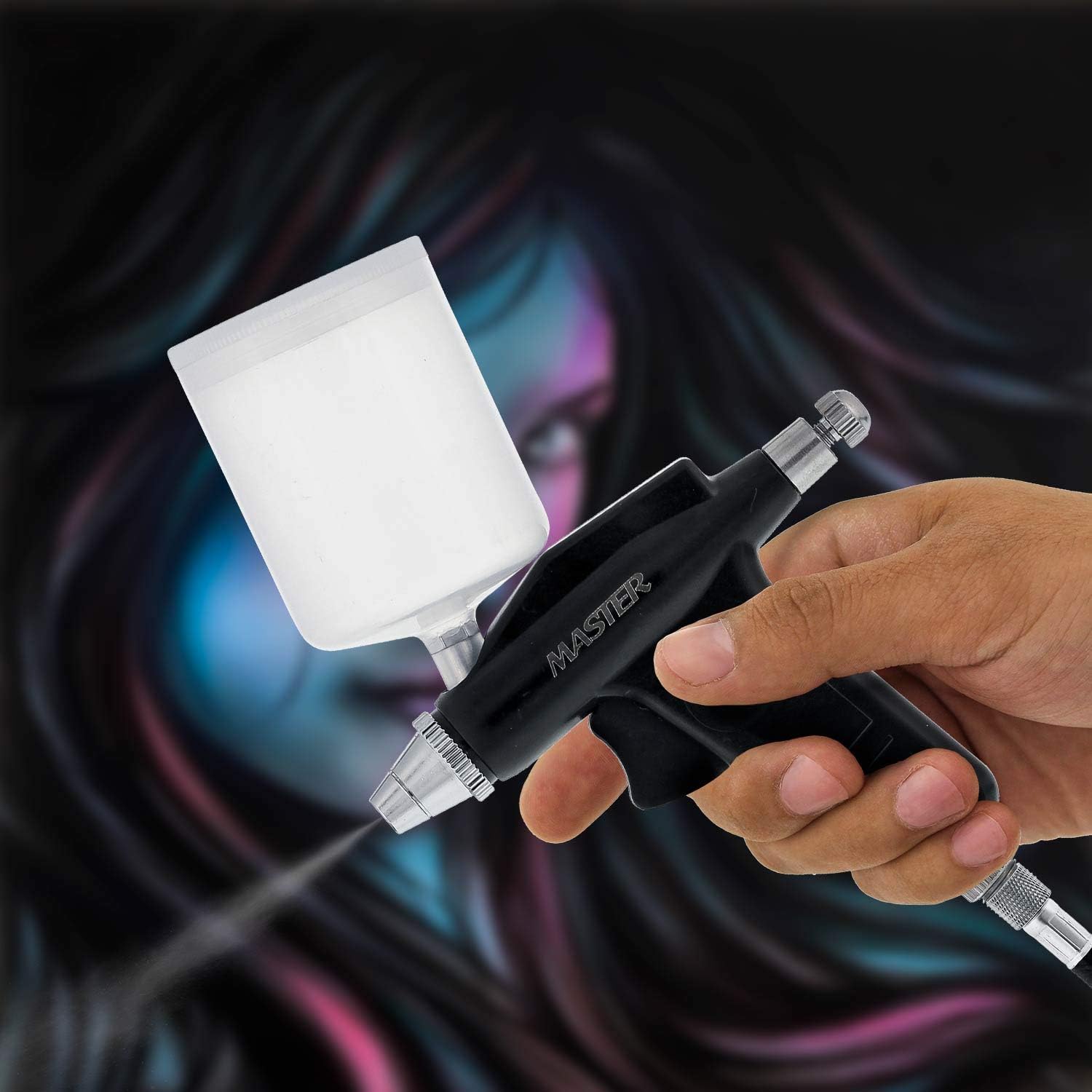 Maste Airbrus Mode G75- Universa Precisio Trigge Styl Gravit Fee Airbrush