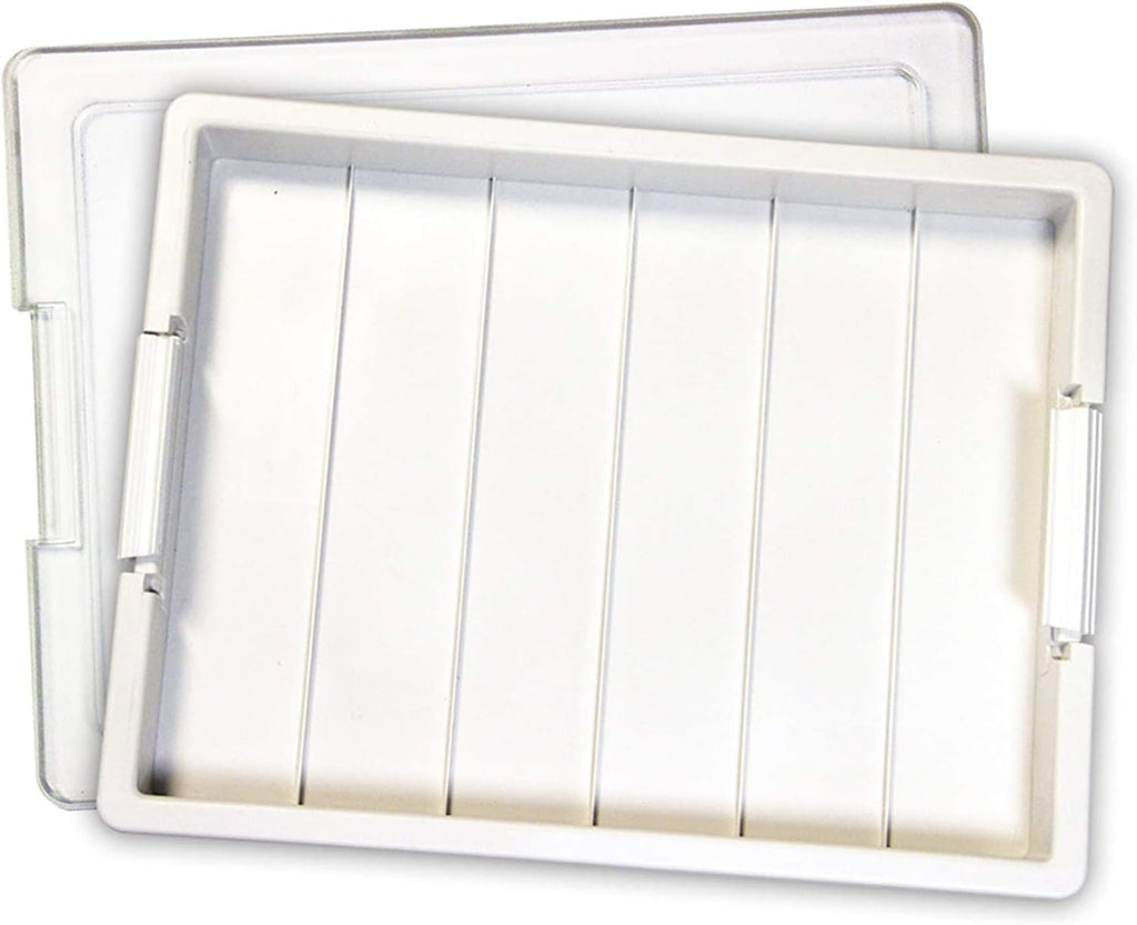 Bea Storag Solution Plasti Stackabl Organize Tra Bundl wit Li an 3 Siz Mediu Container fo Bead an Craf Supplies