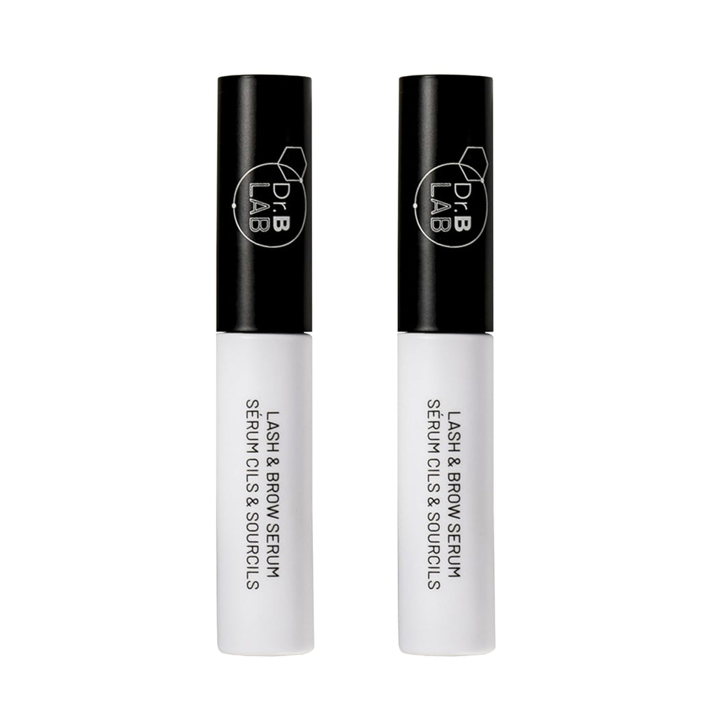 Dr. Brandt Dr. B Lab Lash Brow Serum - Growth Conditioning Formula for Longer, Fuller Hair Follicles - 0.17 fl oz, Pack of 2