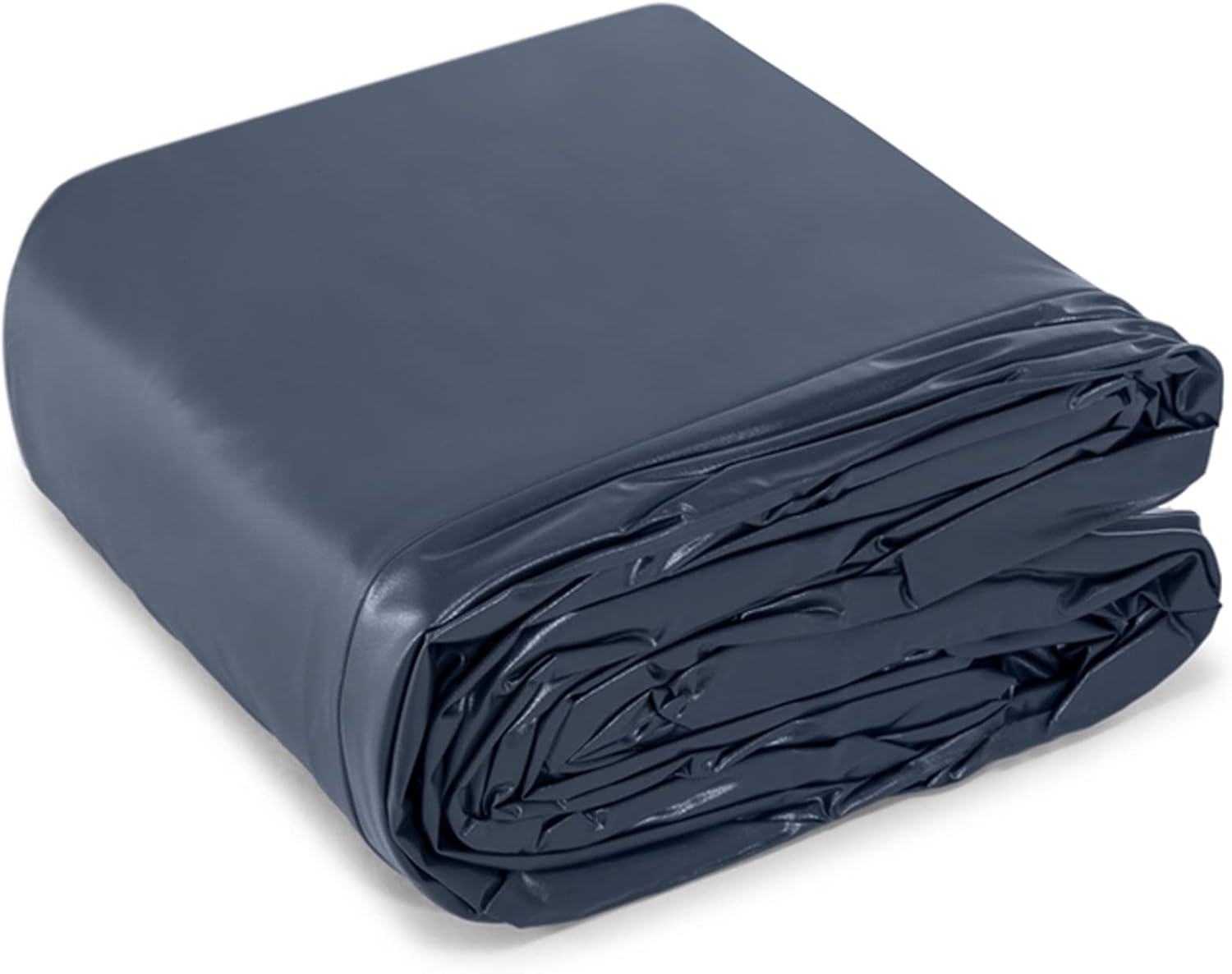 Inte 28032 Poo Cover fo 15f Roun Meta Fram Pool Include Rop Ti Drai Hole 10i Overhan Snu Fi ( Pack)