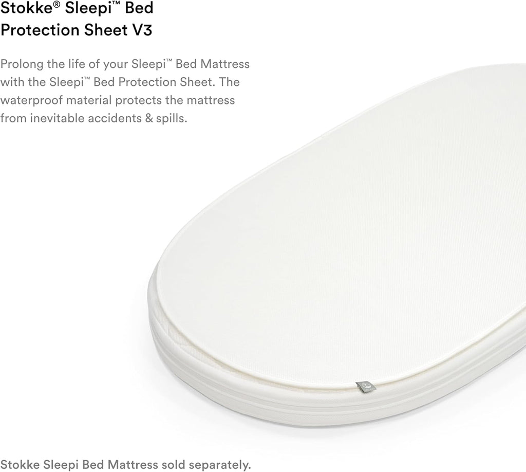 Stokk Sleep Protectio Shee V3 Whit Compatibl wit Sleep Be Mattres V Protect Agains Accident Spill Machin Washable