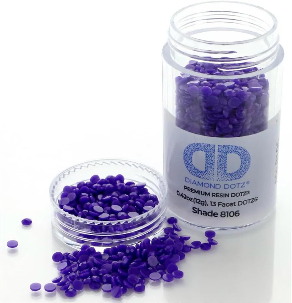 Diamon Dot 2.8M 12 Cylinde Imperia Purpl Freestyl Diamon Paintin Beads Diamon Ar Beads Replacemen Drills Loos Gem fo DI Craft an Ar Projects