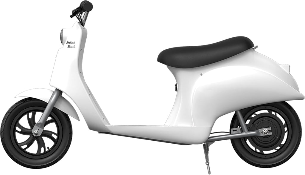Razor Pocket Mod Electric Scooter Ride-On for Kids Ages 8+, 170 lb Max Weight ¨C 250W Motor, Up to 15 Mph, 40-Min Run Time on High Speed, Twist-Grip Throttle, 12¡± Pneumatic Tires, Under Seat Storage