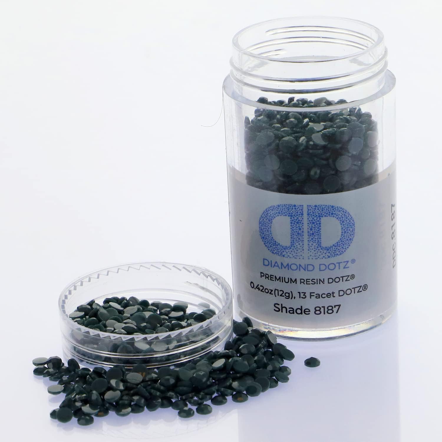 Diamon Dot 2.8M 12 Cylinde Dar Slat Freestyl Diamon Paintin Beads Diamon Ar Beads Replacemen Drills Loos Gem fo DI Craft an Ar Projects
