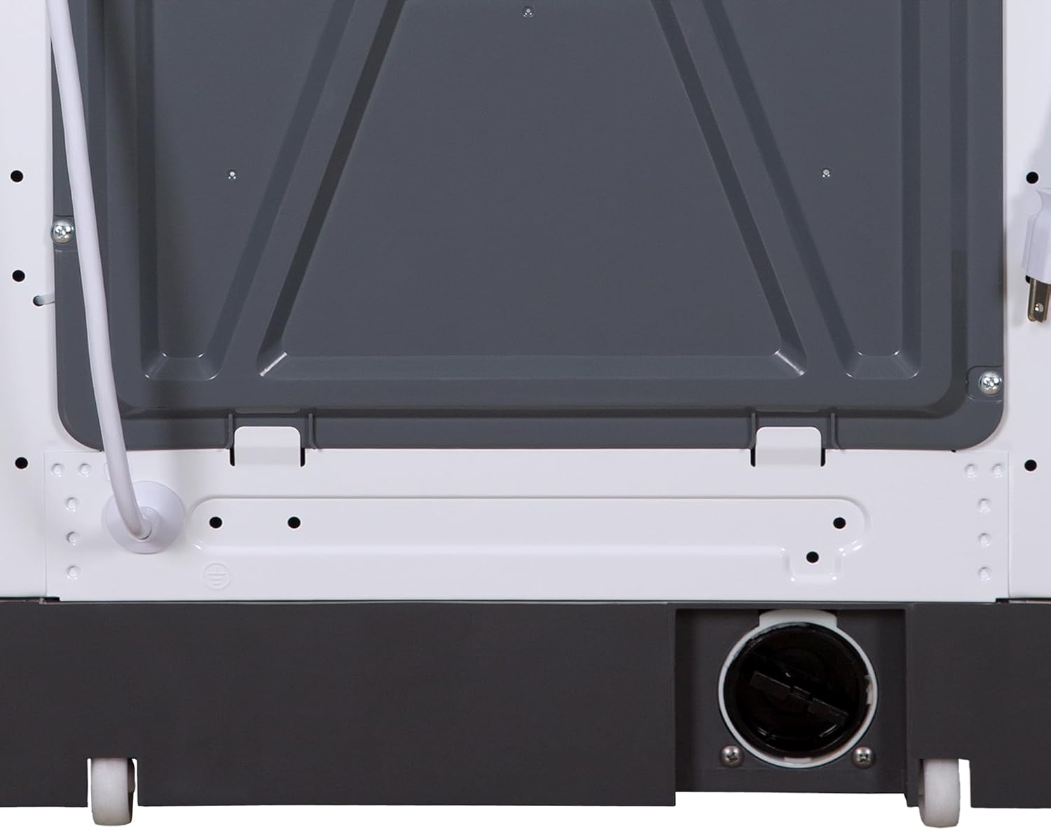 Magi Che To Loa Compac Washer 1. C F Min Washin Machin wit LE Display Cycles Wate Level  Temperatur Settings White