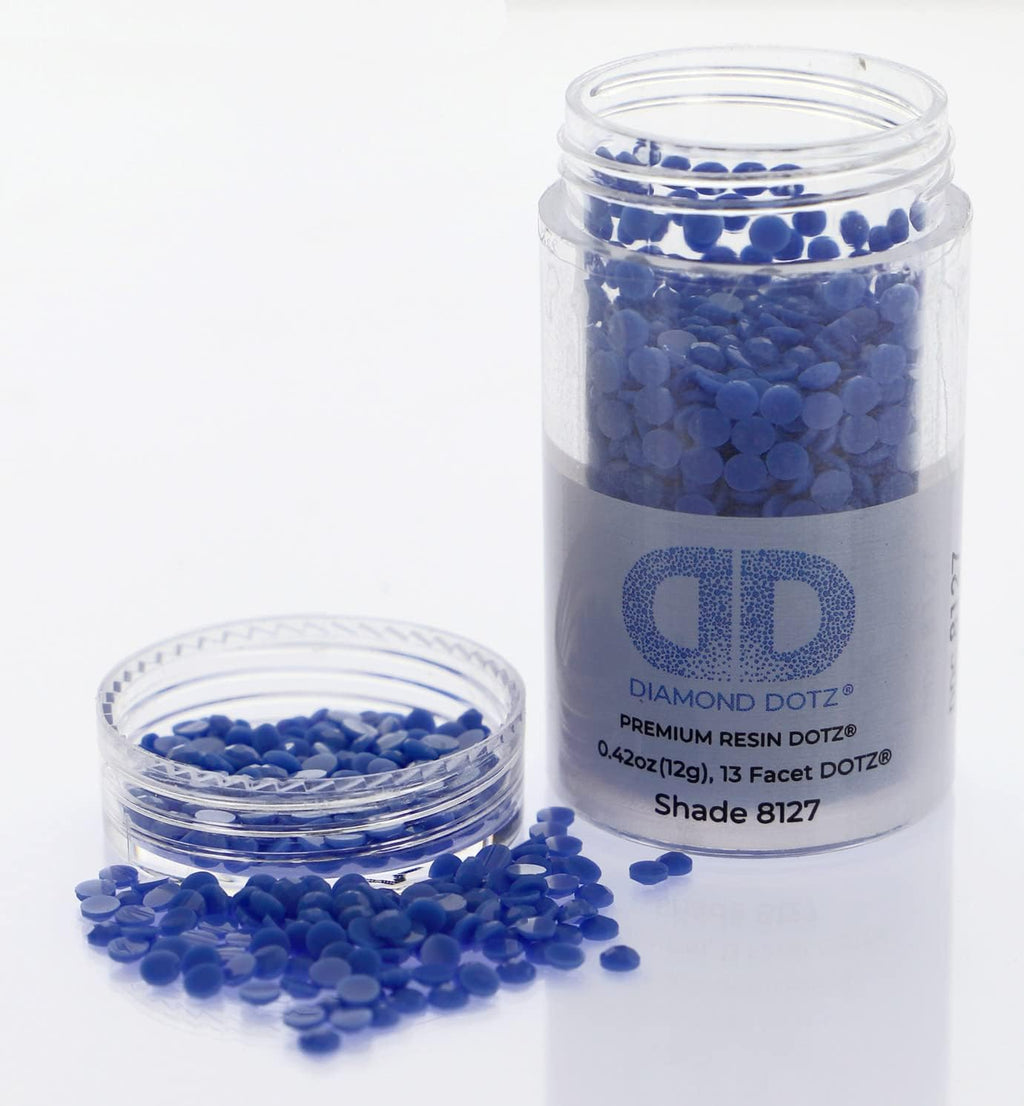 Diamon Dot 2.8M 12 Cylinde Santorin Blu Freestyl Diamon Paintin Beads Diamon Ar Beads Replacemen Drills Loos Gem fo DI Craft an Ar Projects