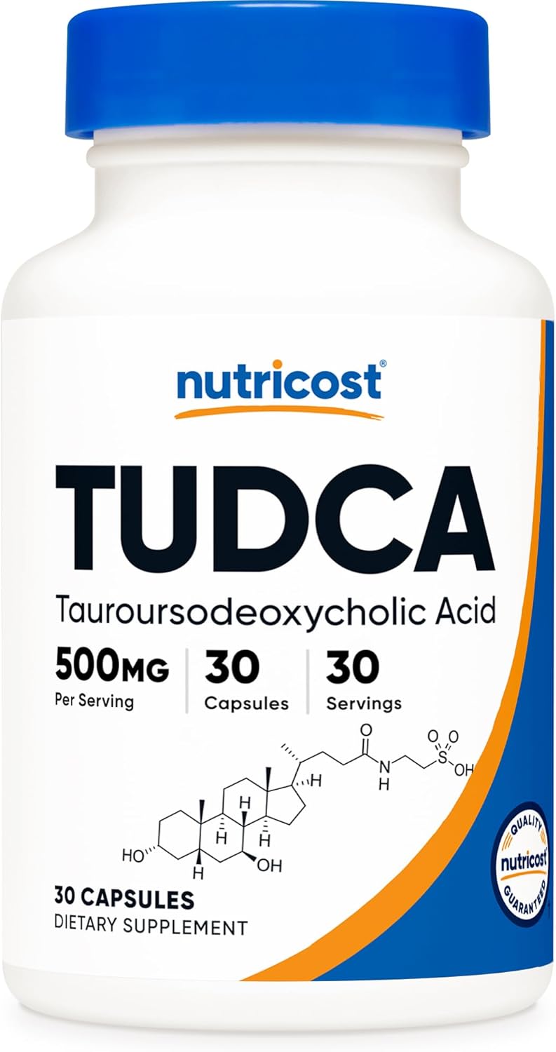 Nutricos Tudc 500mg 3 Capsule (Tauroursodeoxycholi Acid Premiu Quality Glute Free