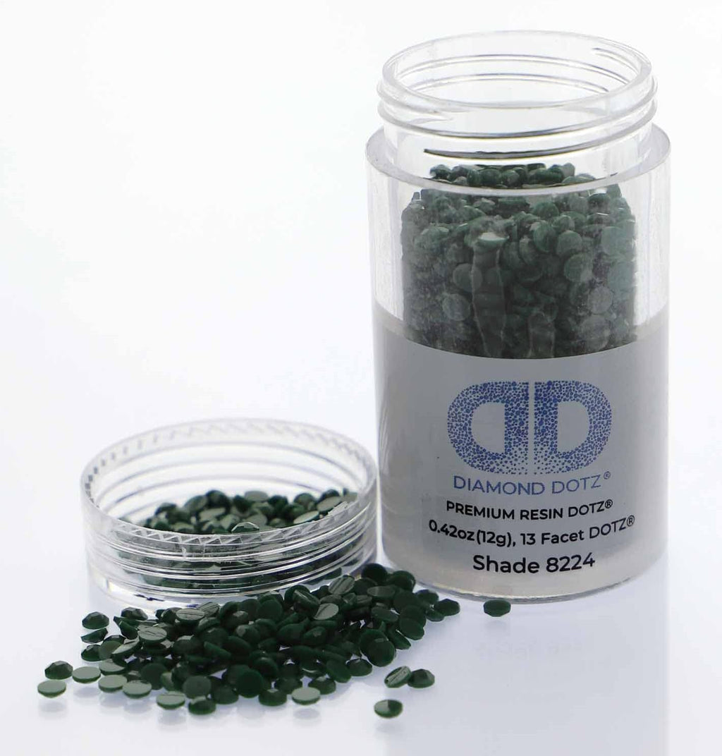 Diamon Dot 2.8M 12 Cylinde Holl Gree Freestyl Diamon Paintin Beads Diamon Ar Beads Replacemen Drills Loos Gem fo DI Craft an Ar Projects
