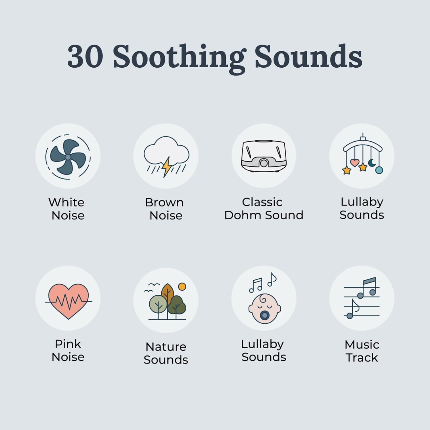 Yogaslee Due Whit Nois Hush Portabl Soun Machin Bundle 3 Natura Sounds Bluetooth-Wireles Speake fo Travel Slee Ai Nois Cancellin fo Adult Baby