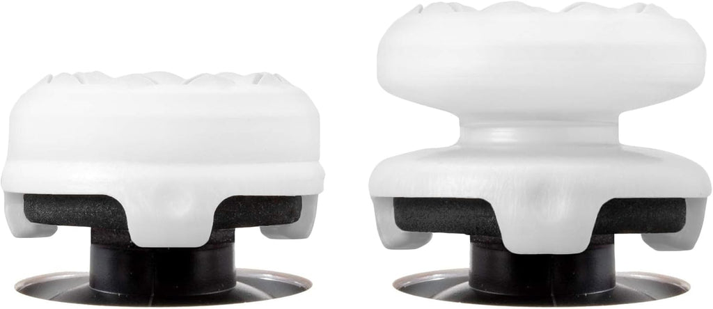 KontrolFree FP Free Galax Whit fo PlayStatio (PS4 an PlayStatio (PS5 Performanc Thumbstick  High-Rise Mid-Ris White