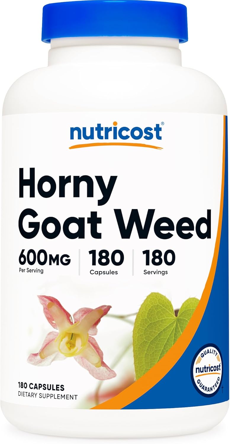 Nutricos Horn Goa Wee Extrac (Epimedium 18 Capsules 18 Servings 600m Pe Capsule