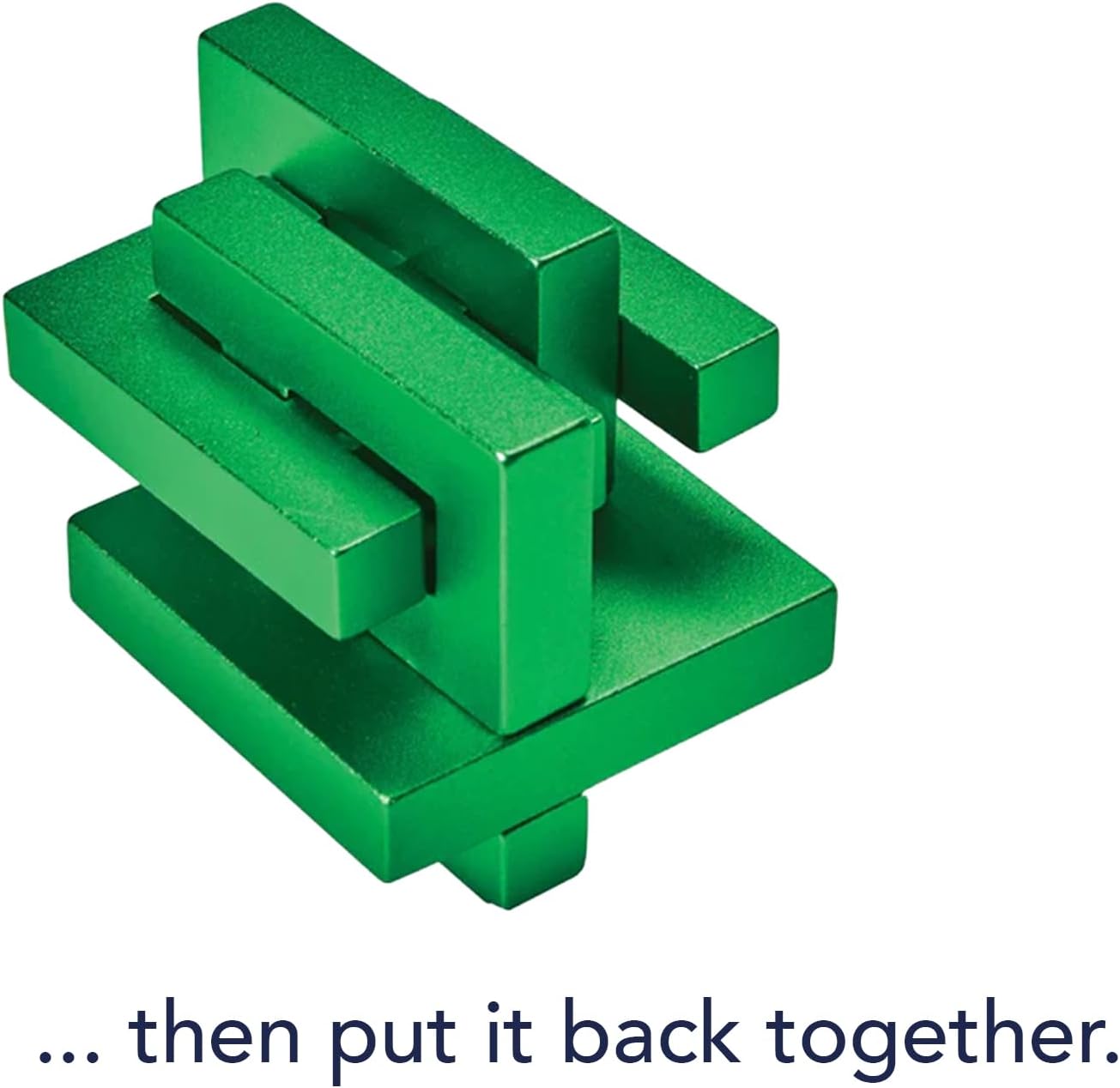 Bit an Piece Meta Brai Tease Puzzl Gree Hashta Disentanglemen Puzzle 3 Assembl Puzzle fo Adults