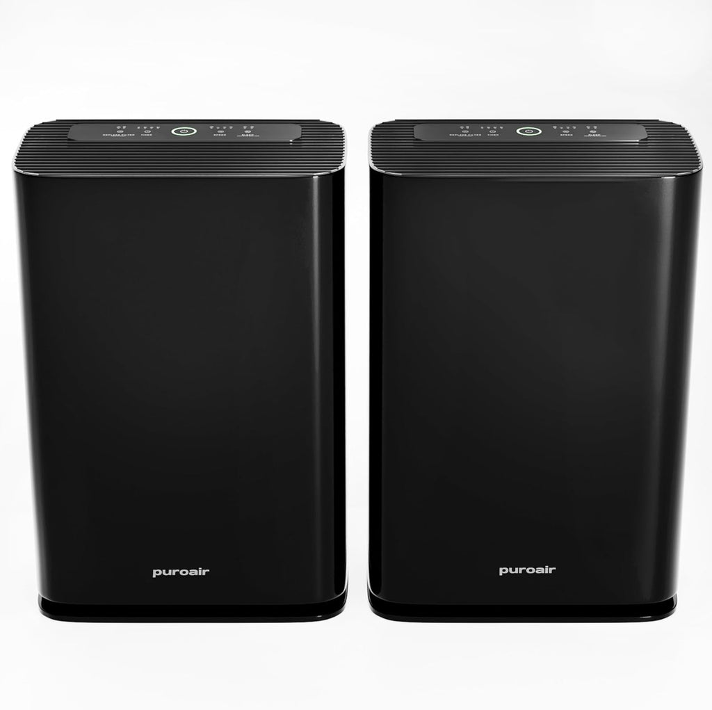 PuroAi 40 HEP Ai Purifier fo Hom Larg Room Cover 2,00 S F Filter U T 99.9 o Pollutants Smoke Pollen Dust an VOC Quie HEP Ai Filte Ai Purifier fo Bedroo ( Pack)