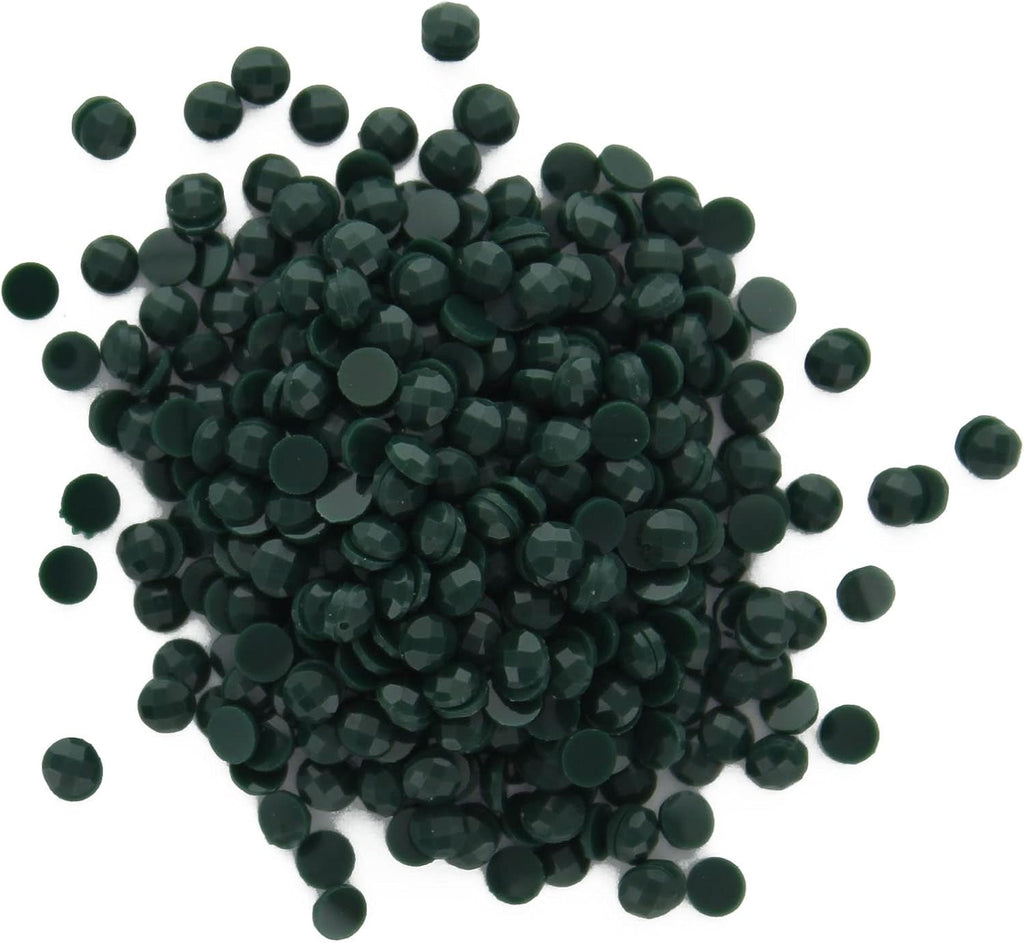 Diamon Dot 2.8M 12 Cylinde Dar Pin Gree Freestyl Diamon Paintin Beads Diamon Ar Beads Replacemen Drills Loos Gem fo DI Craft an Ar Projects