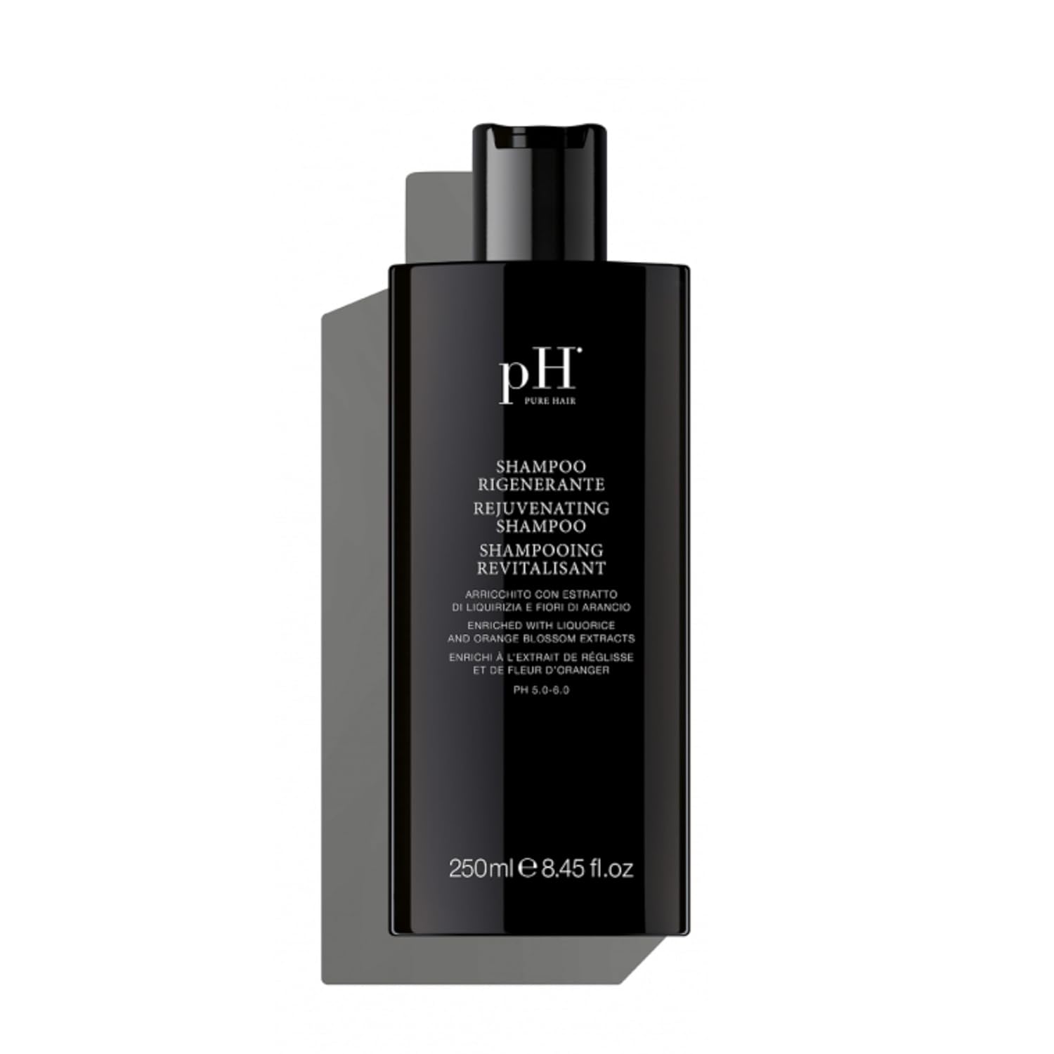 pH PURE HAIR Rejuvenating Hydrating Shampoo - Sulfate-Free Clarifying Natural Shampoo for Thinning, Hair Loss Hair Growth Repair - 33.8 oz