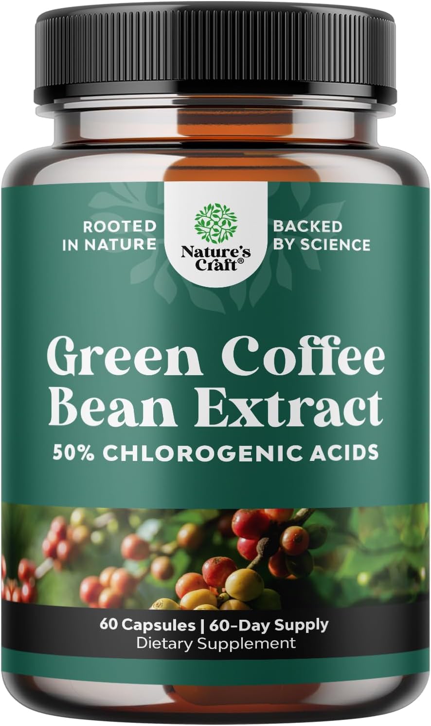 Gree Coffe Bea Extrac Natura Appetit Suppressan fo Wome Herba Fa Burner fo Wome an Me fo Improve Dail Energ an Immunity