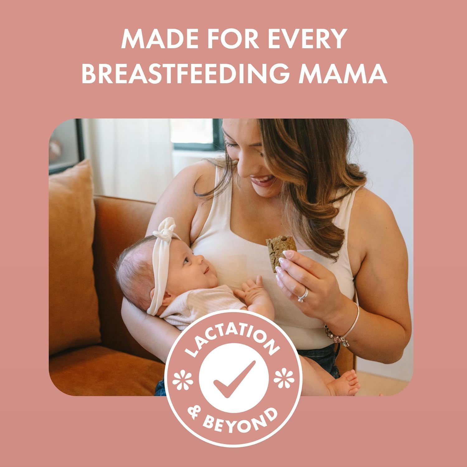 Bar Superfood Oatmeal Chocolate Chip Lactation Bar for Breastfeeding Moms to Increase Milk Supply | #1 Selling Lactation Snack Bars | Vegan, Fenugreek-Free, Gluten-Free, Dairy-Free (12 Bars)