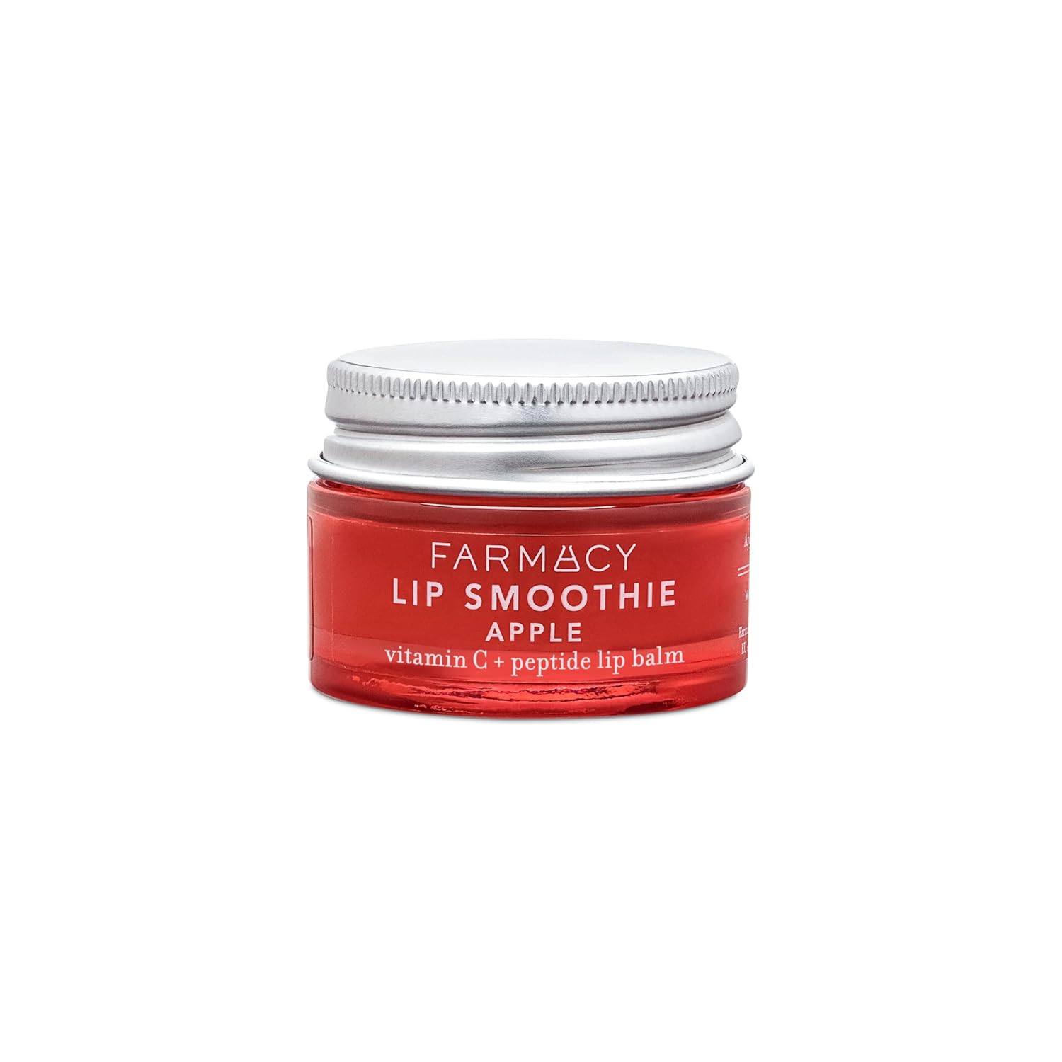 Farmacy Peptide Lip Smoothie - Hydrating Lip Balm with Vitamin C to Visibly Plump Smooth Lines - Nourishing Treatment with a High-Gloss Finish - Apple (10g)