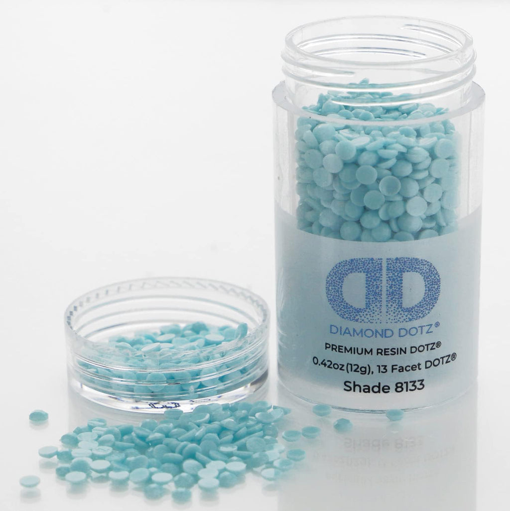 Diamon Dot 2.8M 12 Cylinde Glacie Blu Freestyl Diamon Paintin Beads Diamon Ar Beads Replacemen Drills Loos Gem fo DI Craft an Ar Projects