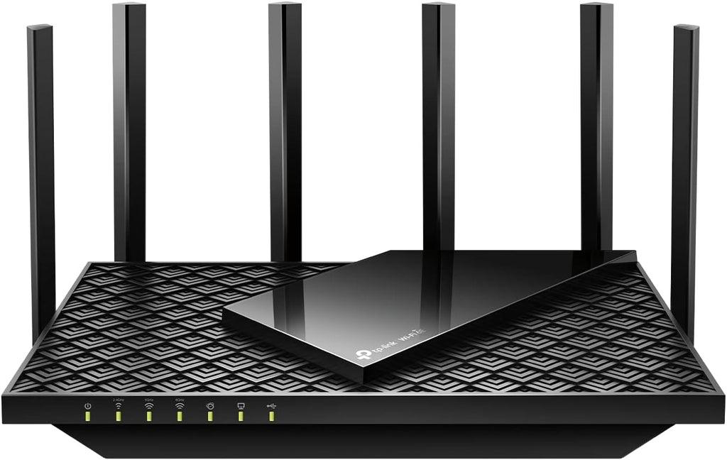 TP-Link AXE5400 Tri-Band WiFi 6E Router (Archer AXE75), 2025 PCMag Editors' Choice, Gigabit Internet for Gaming Streaming, New 6GHz Band, 160MHz, OneMesh, Quad-Core CPU, VPN WPA3 Security