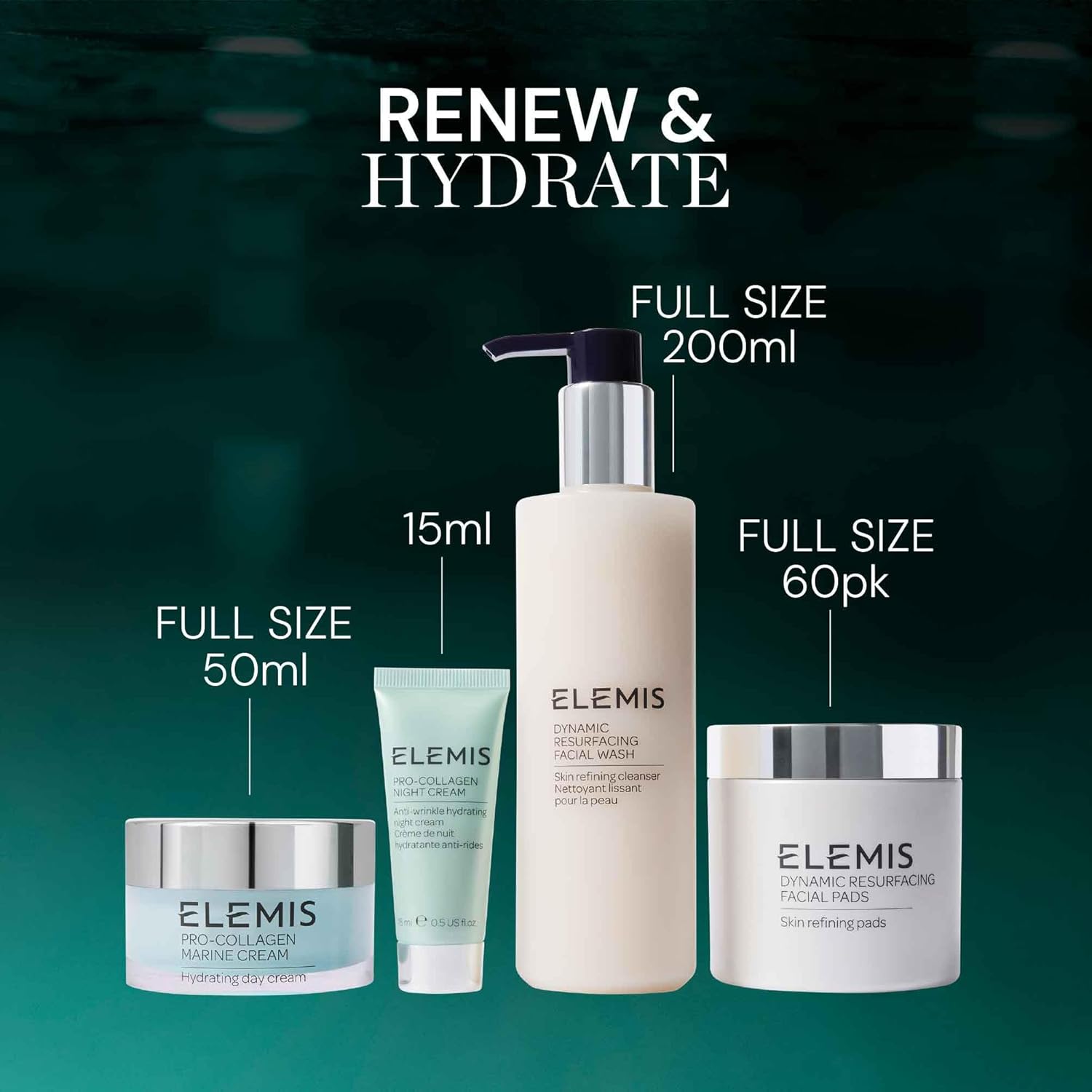 ELEMI Asto Marti Formul One Tea Delux Skincar Collectio ($33 Value)