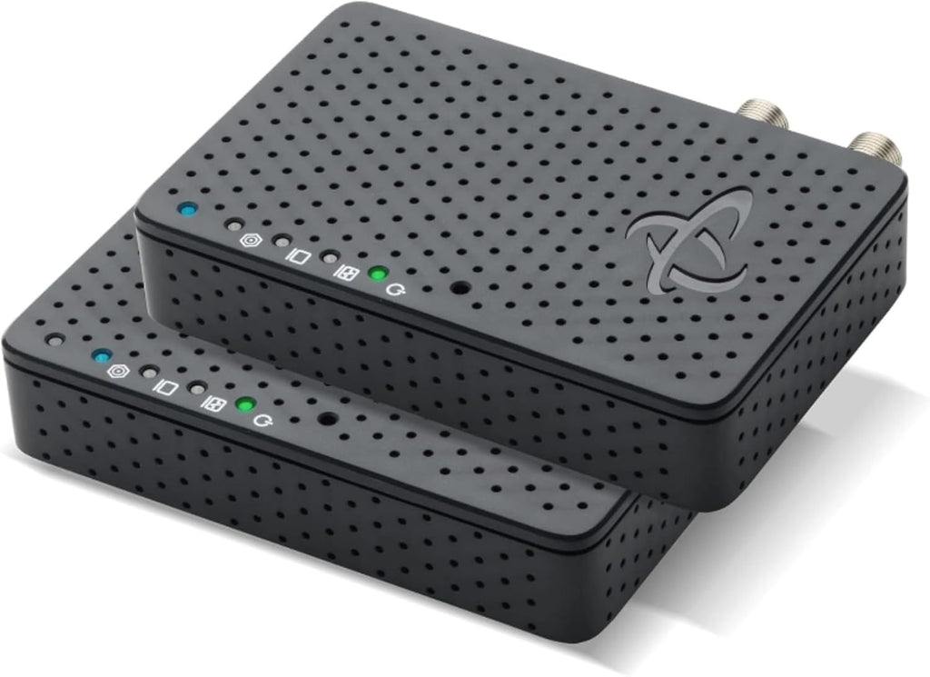 Hitron Bonded MoCA 2.5 Network Adapter (2-Pack) | Up to 1 Gbps Ethernet Network Speeds | Ideal Backbone for Streaming, and Gaming |2 HTEM4 Adapters in Kit