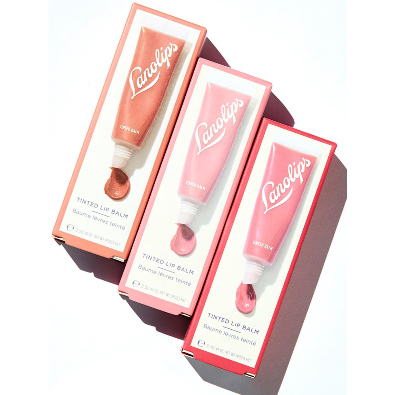 Lanolip Essential Li Tin Gif Se Tinte Lanoli Li Bal Se Hydratin Li Moisturize Ki wit Thre Universa Shade (12.5 0.4 o each)