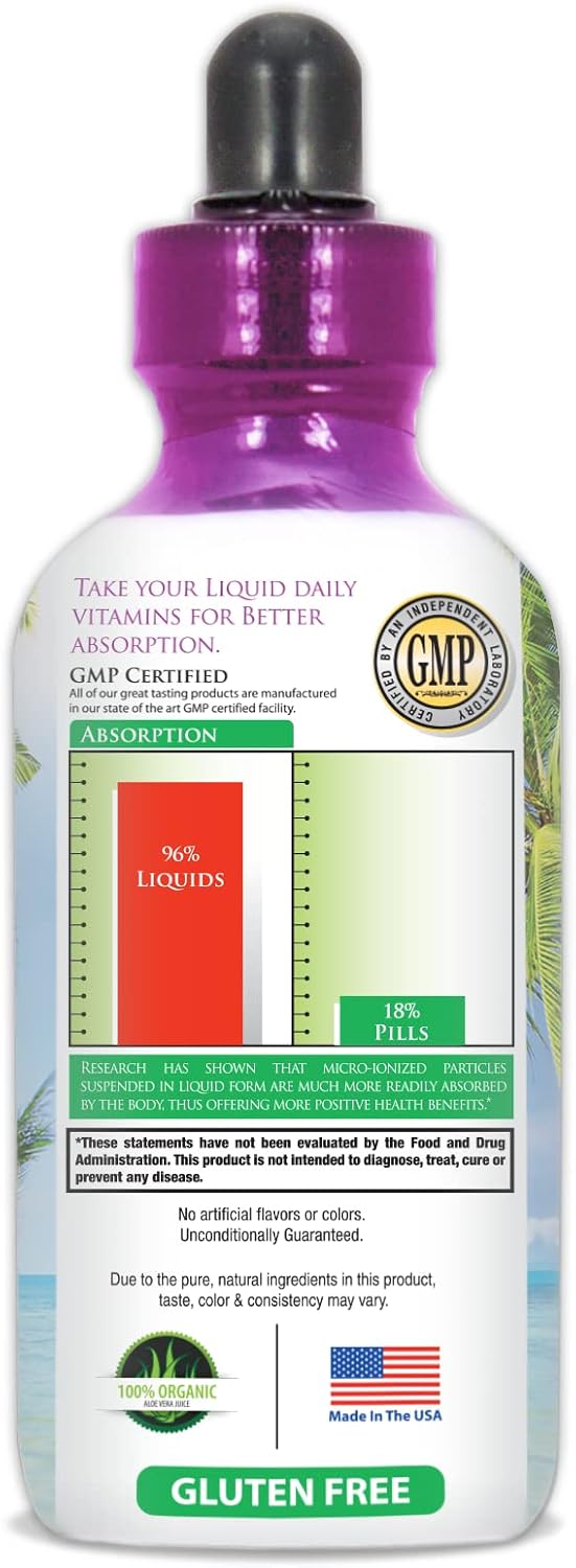 Maximum Strength Liquid Biotin Drops w/ 12,500 MCG ¨C Best Vitamins for Fast Hair Growth, Reduced Hair Loss, Healthy Skin Strong Nails -5X More Potent Than Pills¨C Max Absorption, Vegan¨C 4oz, 30 Serv