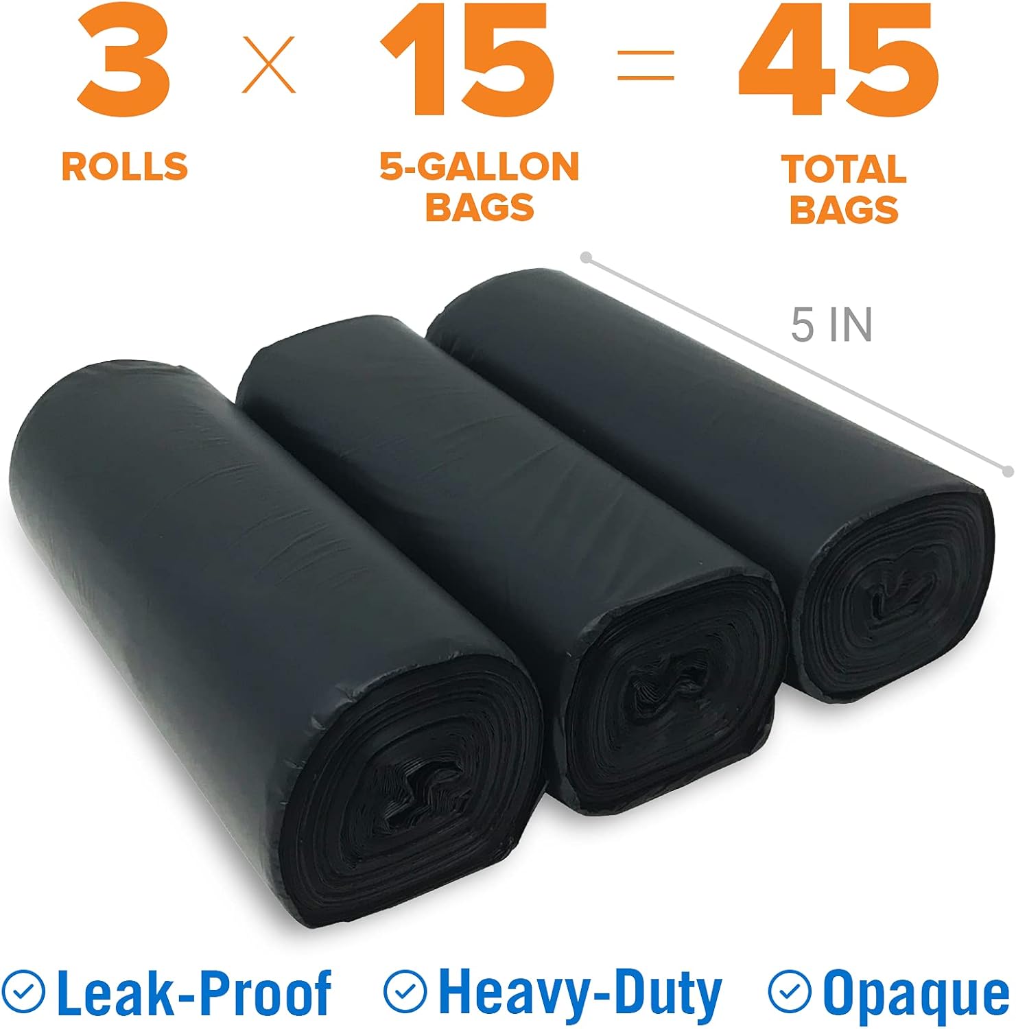 4 Portabl Toile Bags Biodegradabl Gallo fo Gallo Bucket Huma Wast Bag fo Camping Boating Ca Compost Fit Bucke Seat Outdoo Use