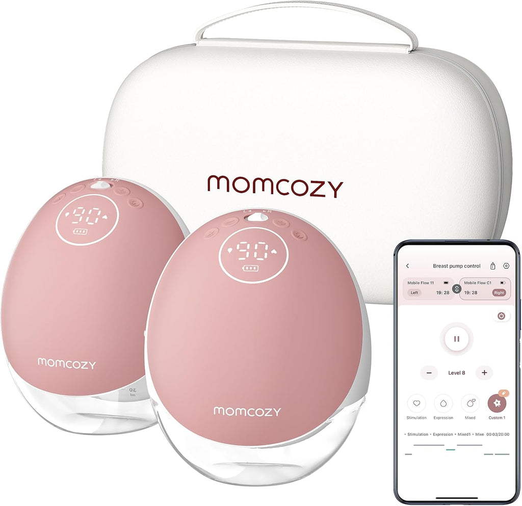 M Wearabl Pump App-Enabled Multi-Mode 1 Level Personalize Pumpin fo Th Moder Mom